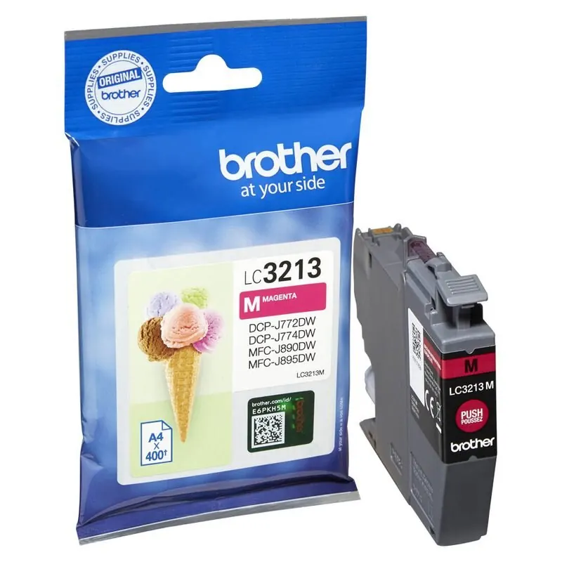 Brother Original Tintenpatrone LC-3213M (magenta) (für Brother DCP-J772DW, DCP-J774DW, MFC-J890DW, MFC-J895DW)