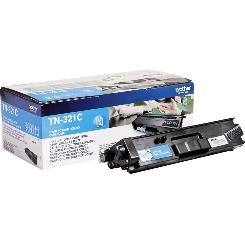 Brother Original Tonerkassette TN-321C cyan (für Brother DCP-L8400CDN, DCP-L8450CDW, HL-L8250CDN, HL-L8350CDW, MFC-L8650CDW, MFC-L8850CDW)