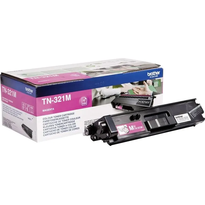 Brother Original Tonerkassette TN-321M magenta (für Brother DCP-L8400CDN, DCP-L8450CDW, HL-L8250CDN, HL-L8350CDW, MFC-L8650CDW, MFC-L8850CDW)