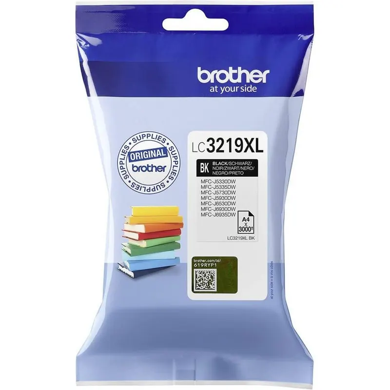 Brother Original XL-Tintenpatrone LC-3219XLBK schwarz (für Brother MFC-J5330DW, MFC-J5335DW, MFC-J5730DW, MFC-J5930DW, MFC-J6530DW, MFC-J6930DW, MFC-J6935DW)