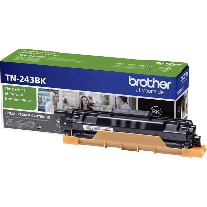 Brother TN-243BK Original Tonerkassette (für Brother DCP-L3510CDW, DCP-L3550CDW, HL-L3210CW, HL-L3230CDW, HL-L3270CDW, MFC-L3710CW, MFC-L3730CDN, MFC-L3750CDW und MFC-L3770CDW) schwarz