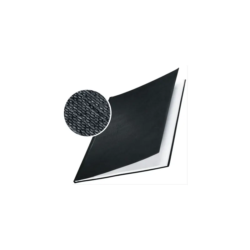 Buchbindemappe Leitz impressBIND 7393 - A4 schwarz 106-140 Blatt Hard Cover Pckg/10