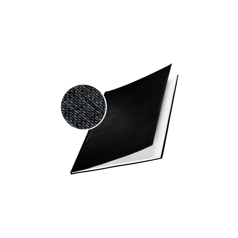 Buchbindemappe Leitz impressBIND 7452 - A4 schwarz 105-140 Blatt Hard Cover mit Karton Pckg/10