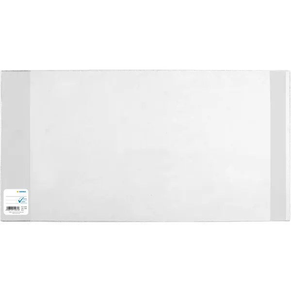 Buchschoner Herma Hermäx Basic 14215 - 215 x 380 mm farblos transparent mit Beschriftungsetikett PP-Folie