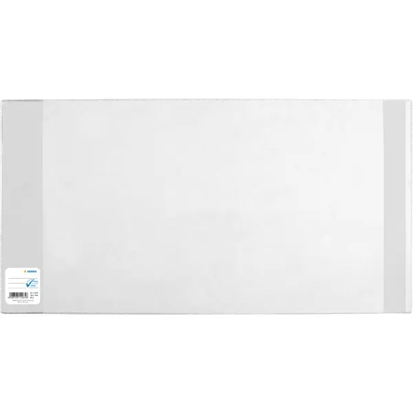 Buchschoner Herma Hermäx Basic 14290 - 290 x 540 mm farblos transparent mit Beschriftungsetikett PP-Folie