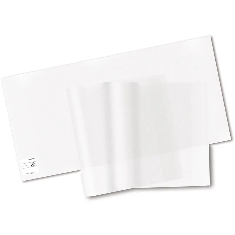 Buchschoner Herma Hermäx Basic 20226 - 300 x 540 mm farblos transparent mit Beschriftungsetikett PP-Folie 3er-Set