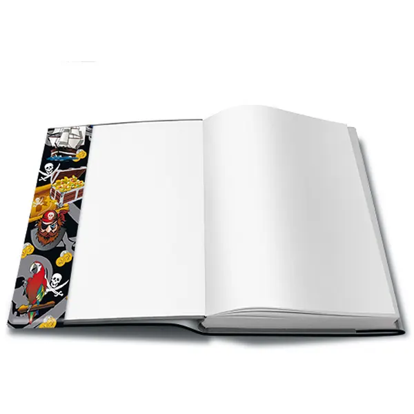 Buchschoner Herma Hermäx Design 24260 - 260 x 540 mm Pirat mit Beschriftungsetikett PP-Folie