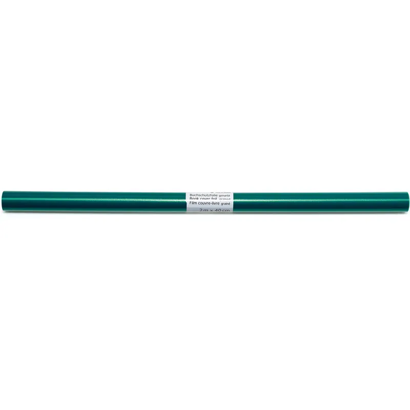 Buchschutzfolie Herma 7365 - 2 m x 40 cm grün nicht klebend PP-Folie