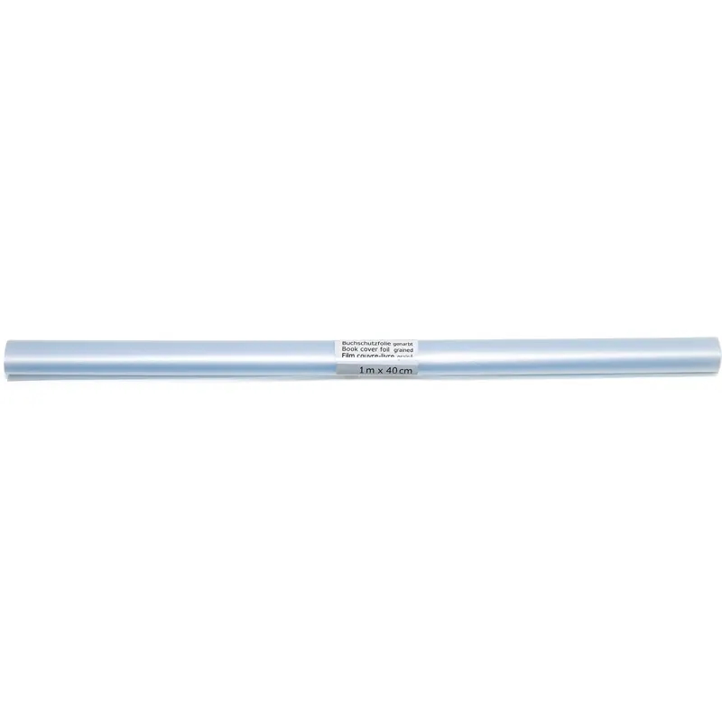 Buchschutzfolie Herma 7380 - 1 m x 40 cm transparent nicht klebend PP-Folie