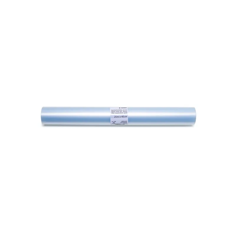 Buchschutzfolie Herma 7388 - 25 m x 40 cm transparent nicht klebend PP-Folie