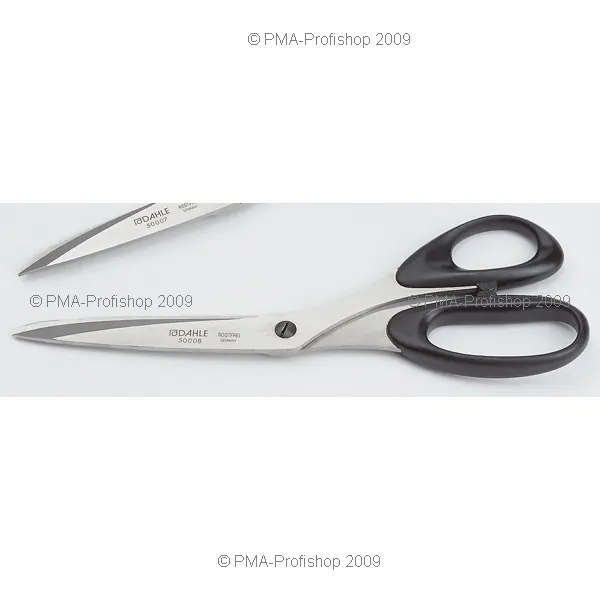 Büroschere Dahle 52009 - 9 Zoll 230 mm schwarz spitz Kunststoffgriff