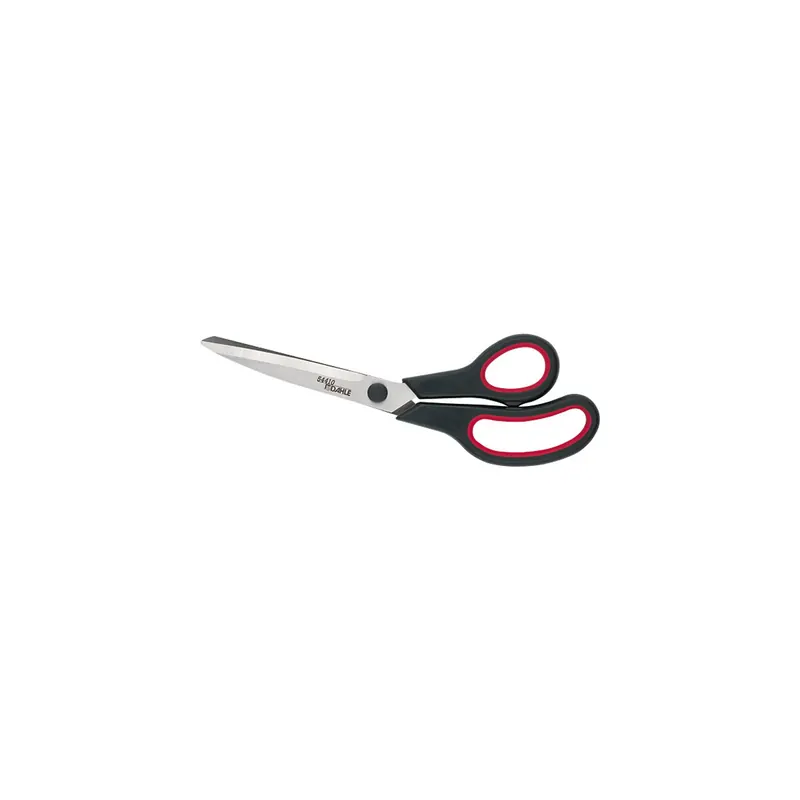Büroschere Dahle Comfort-Grip 54410 - 10 Zoll 260 mm schwarz abgerundet ergonomischer Soft-Grip Griff