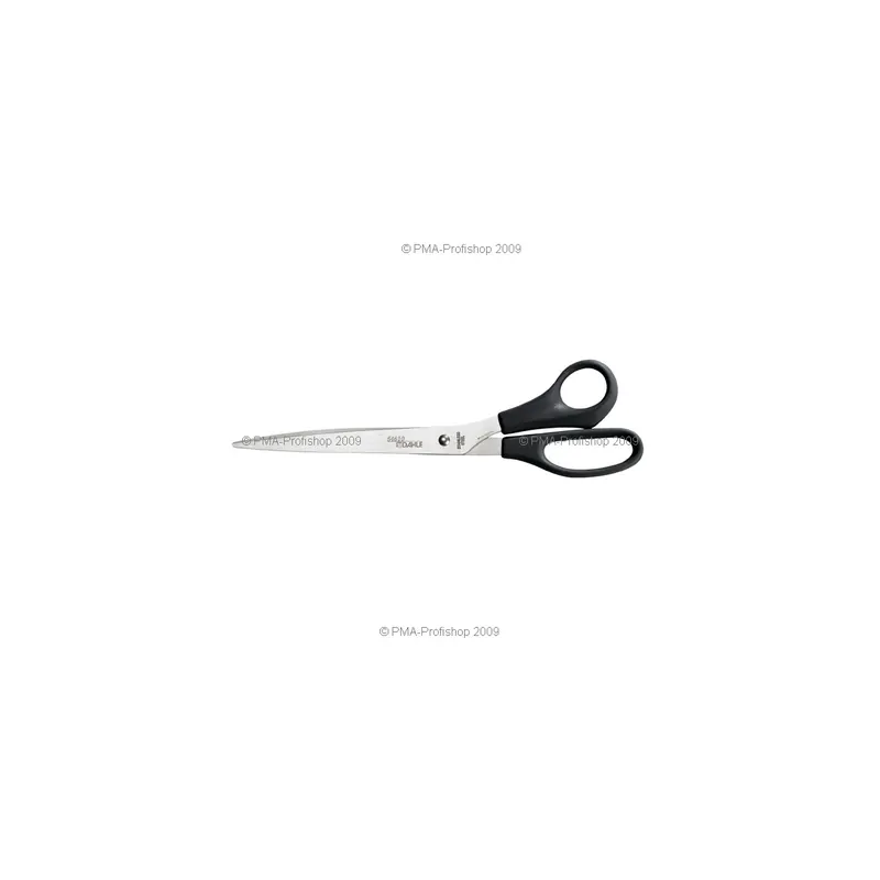 Büroschere Dahle Home 54610 - 10 Zoll 260 mm schwarz spitz ergonomischer Kunststoffgriff