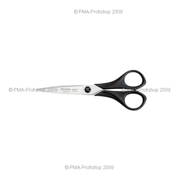 Büroschere Dahle Professional 52045 - 5 Zoll 130 mm schwarz spitz Kunststoffgriff