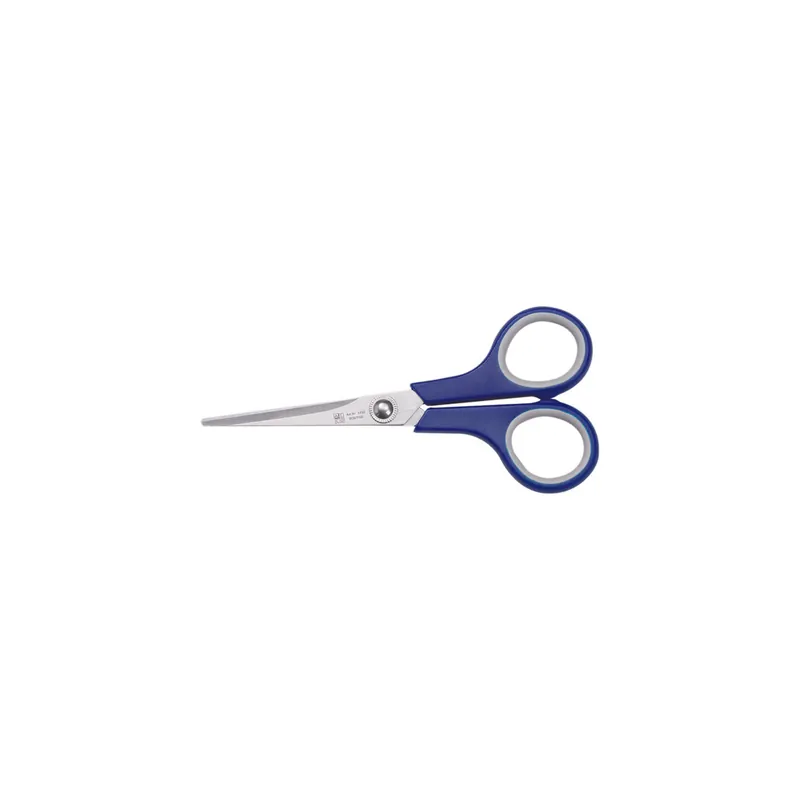 Büroschere myHome & Office Comfort Cut 011203-1490 - 6 Zoll 140 mm blau abgerundet gummierte Griffzone