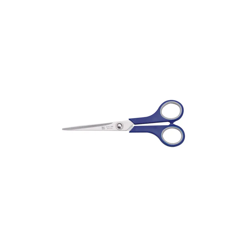 Büroschere myHome & Office Comfort Cut 011203-1491 - 7 Zoll 170 mm blau abgerundet gummierte Griffzone