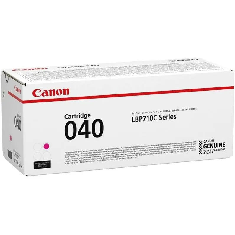 Canon Original 0456C001 / 040M, Premium Drucker-Kartusche, Magenta, 5400 Seiten