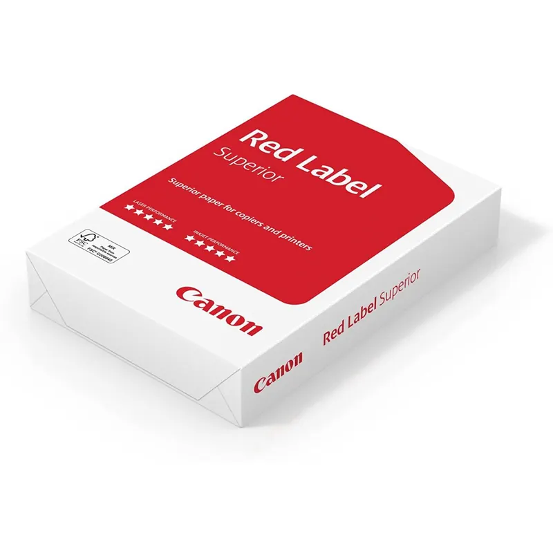 Canon Red Label Zero A4 80g/m² (Geschäftspapier, 500 Blatt FSC zertifiziert, alle Drucker, hochweiß)