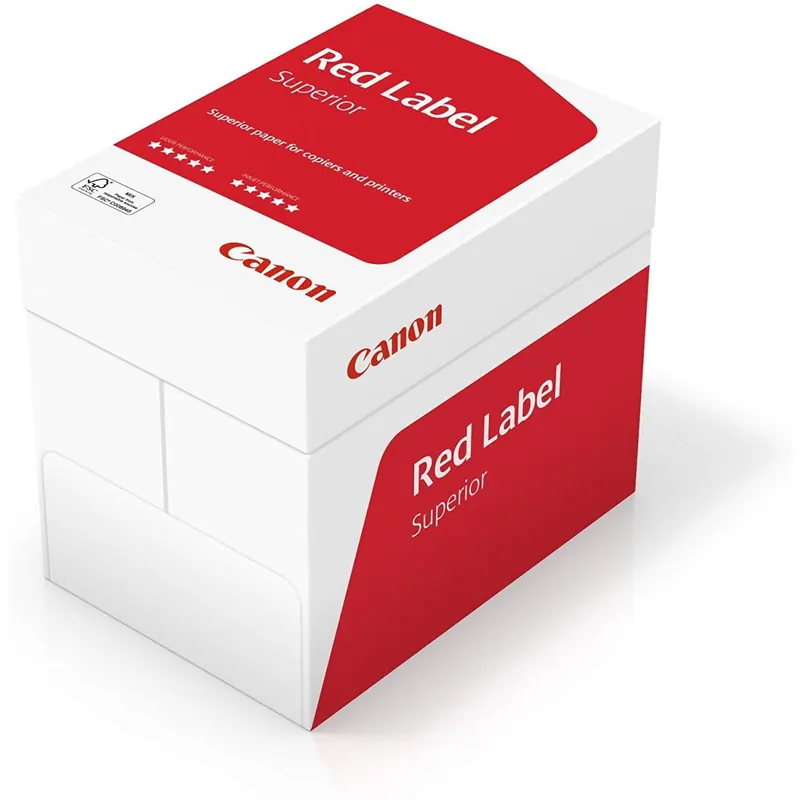 Canon Red Label Zero Geschäftspapier, 5x500 Blatt FSC zertifiziert, A4, 80 g/m², alle Drucker hochweiß CIE 168