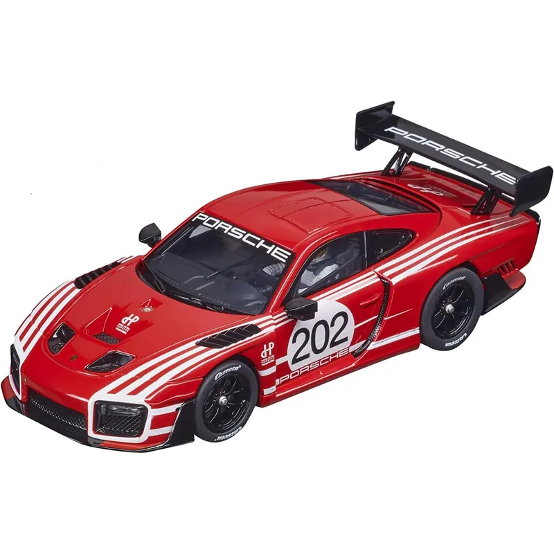 Carrera Evolution Porsche 935 GT2 No.202 Rennauto | Slotcar im Maßstab 1:32 | Front- und Rücklicht | Spielzeug für Kinder ab 8 Jahren