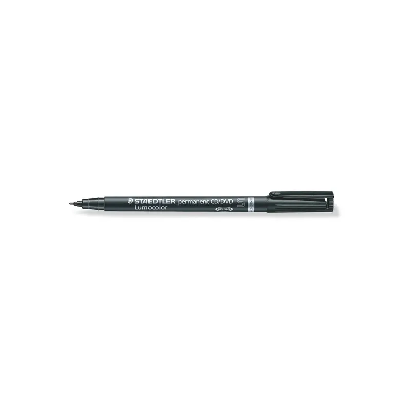 CD Marker Staedtler Lumocolor 310CDS - schwarz 0,4 mm Rundspitze permanent nicht nachfüllbar