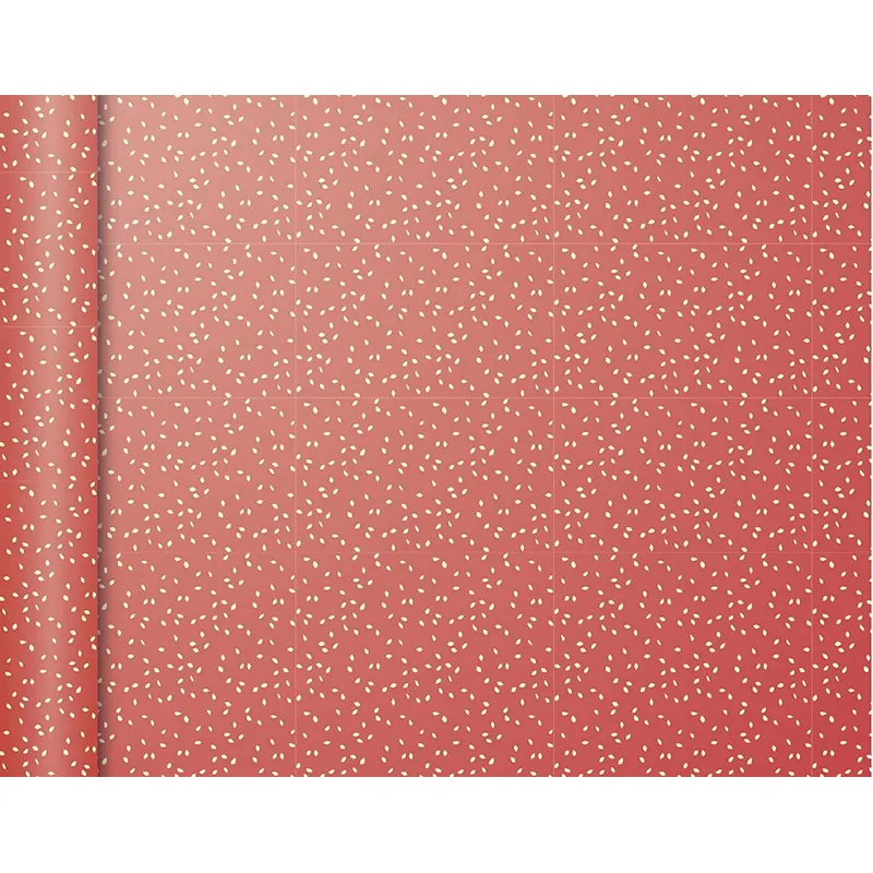 Clairefontaine 223864C - Rolle Geschenkpapier Excellia Tiny Rolls, 5m x 35 cm, 80g, 1 Rolle, Konfetti