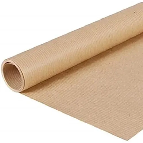 Clairefontaine 495771C Rolle Kraftpapier (ideal für Trockentechnicken, 25 x 1 m, 60 g) braun