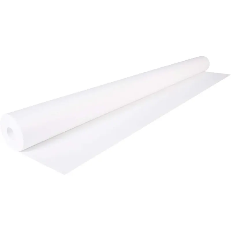 Clairefontaine 595701C Rolle Kraftpapier (ideal für Trockentechnicken, 50 x 1 m, 60 g) weiß