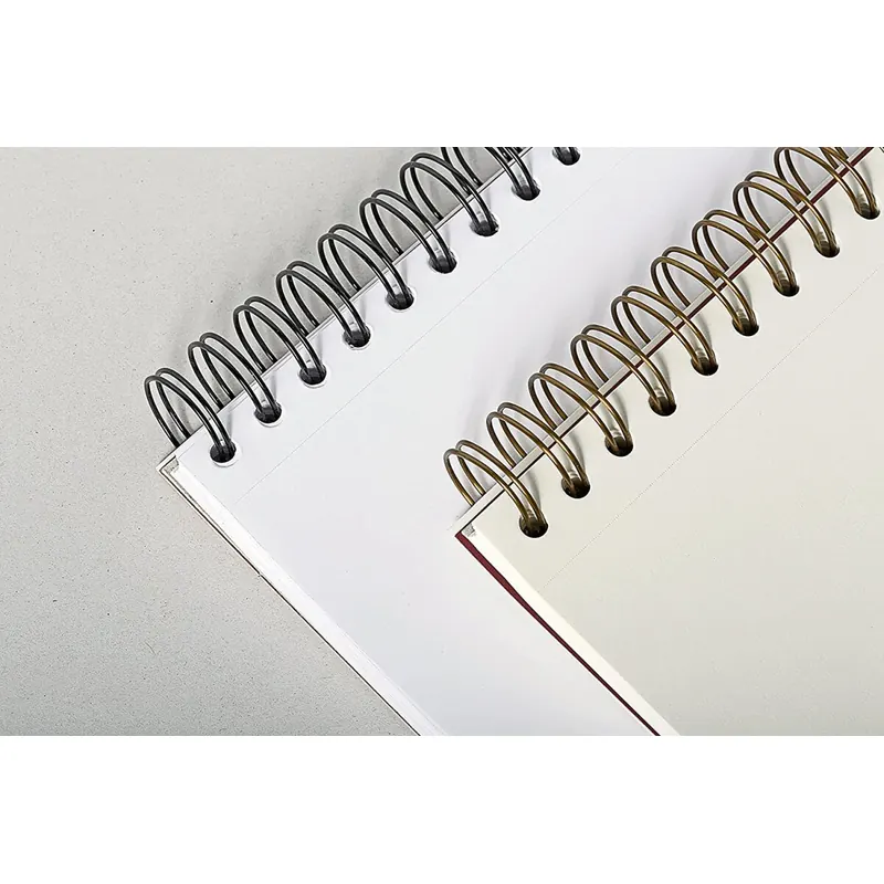 Clairefontaine 5er Pack 96606C Skizzenblock Sketch (100 Blatt, DIN A5, 14,8 x 21 cm, Spiral, mikroperforiert, 90 g) weiß