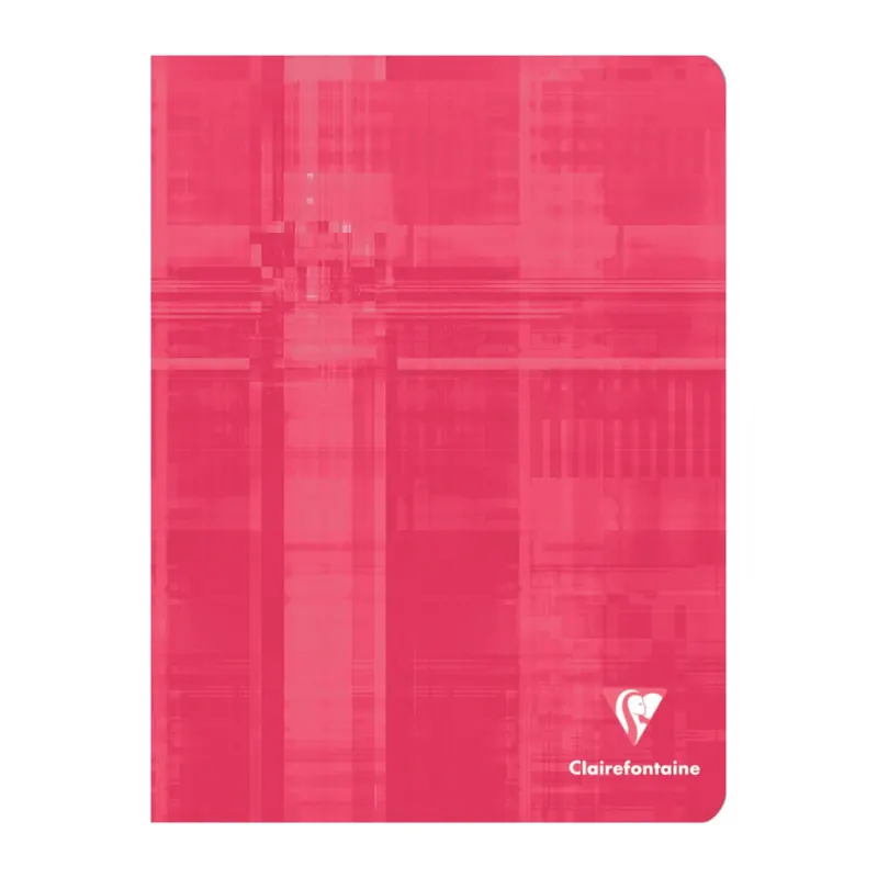 Clairefontaine 63741C Kladde Softcover, DIN A5, gebunden, französische Lineatur, 96 Blatt, farbig sortiert, 1 Stück