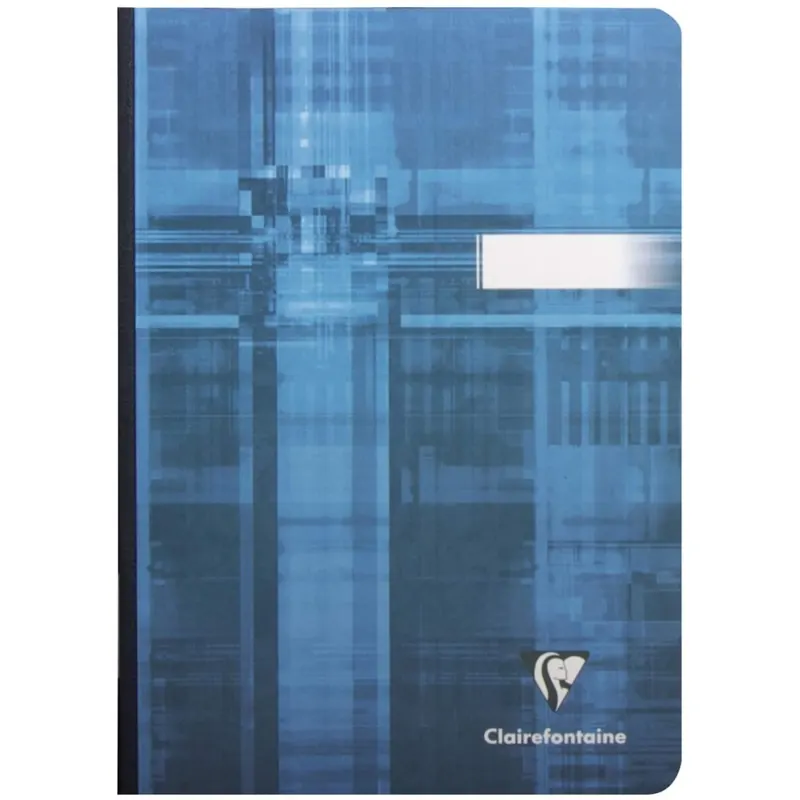 Clairefontaine 9540C Kladde Softcover, DIN A5, gebunden, blanko, 96 Blatt, farbig sortiert, 1 Stück