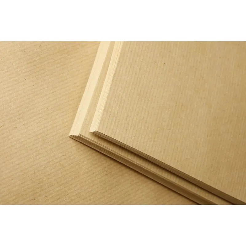 Clairefontaine 96546C Kraftpapier Block (geleimt, ideal für Trockentechniken, 100 Blatt, DIN A3, 29,7 x 42 cm, 90 g) braun