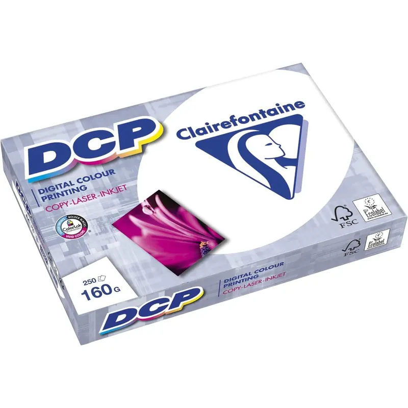 Clairefontaine DCP 1843C digital color printing 160g/m² DIN-A3 250 Blatt weiß