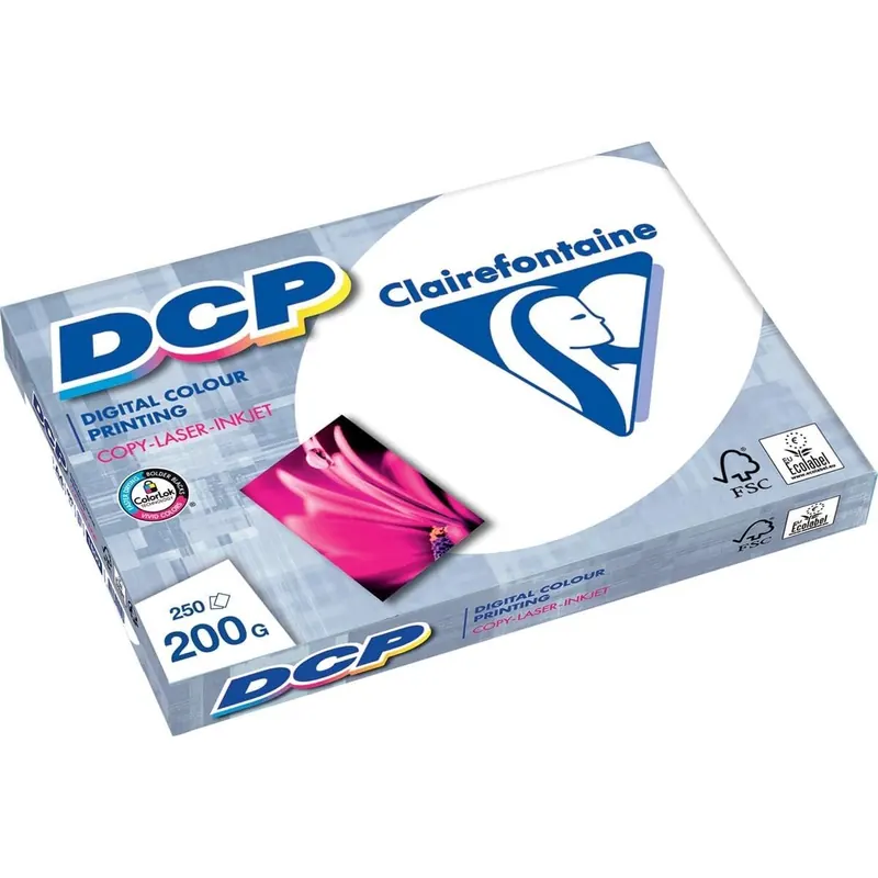 Clairefontaine DCP digital color printing 200g/m² DIN-A4 250 Blatt 1807C