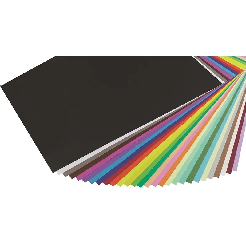 Clairefontaine Fotokarton 120g 50x70cm - 25 Bogen Mittelblau 97158