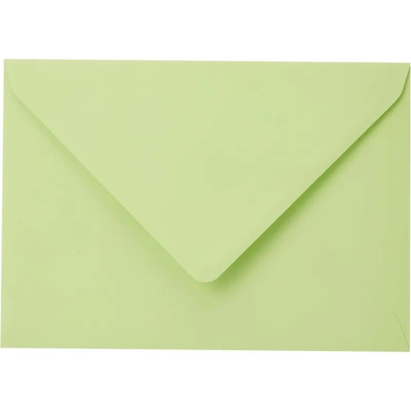 Clairefontaine Pollen Umschläge C5 Knospengrün 120g/m² 20 Stück