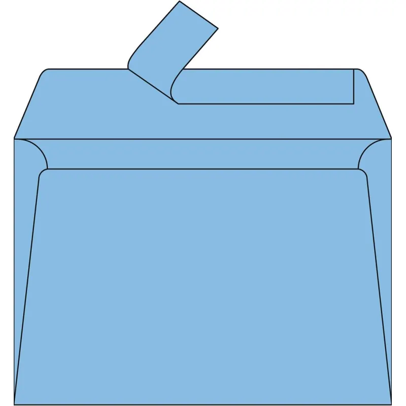Clairefontaine Pollen Umschläge C6 Lavendelblau 120g/m² 20 Stück