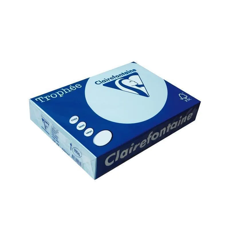 Clairefontaine Trophee Color 1256C Eisblau 80g/m² DIN-A3 - 500 Blatt