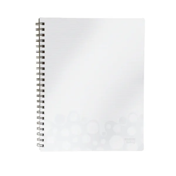 Collegeblock Leitz Bebop Get Organised 4595 - A4 210 x 297 mm weiß liniert Lineatur21 mit Schreiblinie 80 Blatt extraweißes Qualitätspapier 80 g/m²