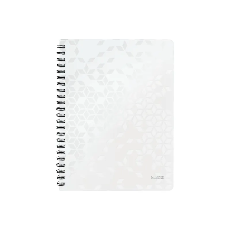 Collegeblock Leitz WOW 4637 - A4 210 x 297 mm weiß liniert Lineatur21 mit Schreiblinie 80 Blatt FSC extraweißes Qualitätspapier 80 g/m²  Pckg/6