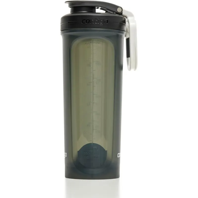 Contigo 2195897 Shake & Go Protein Shake Mixer | Eiweißshaker | Mixerball | 820 ml