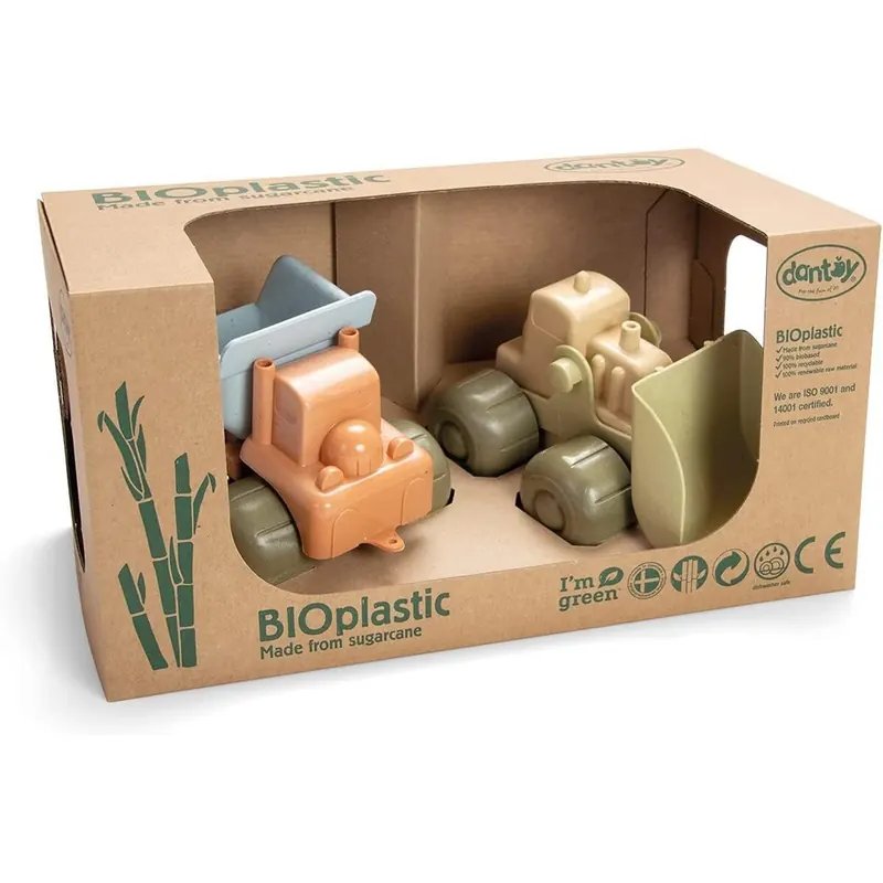 Dantoy 5627 Bio-Linie Handbagger und LKW