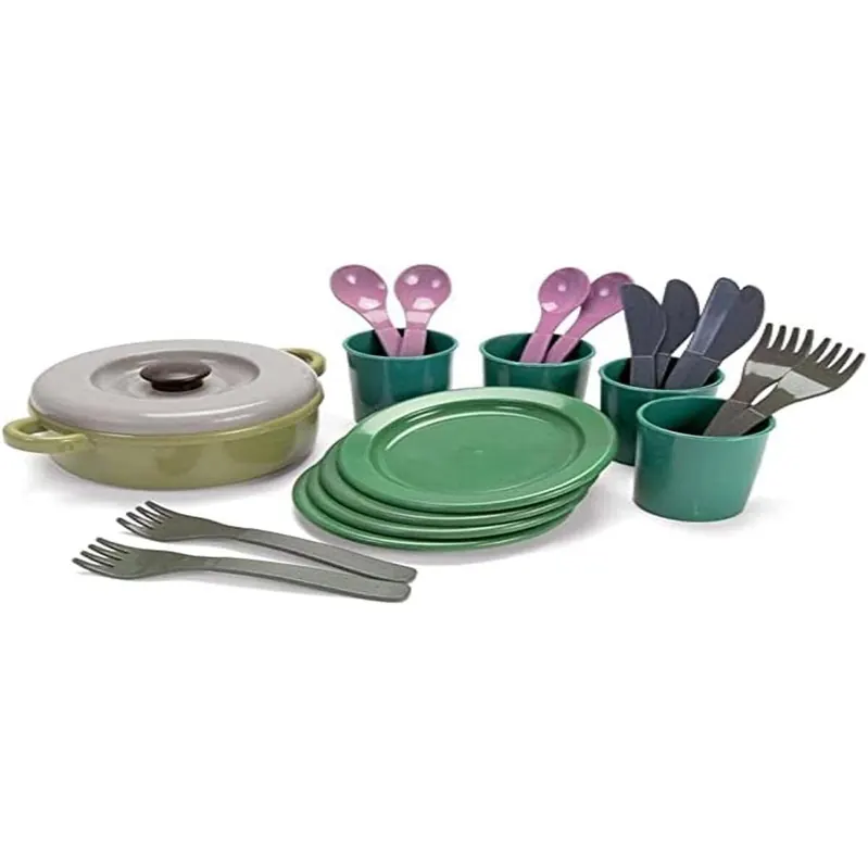 Dantoy XHP-2681 Green Bean 22 pcs Dinnerware Set