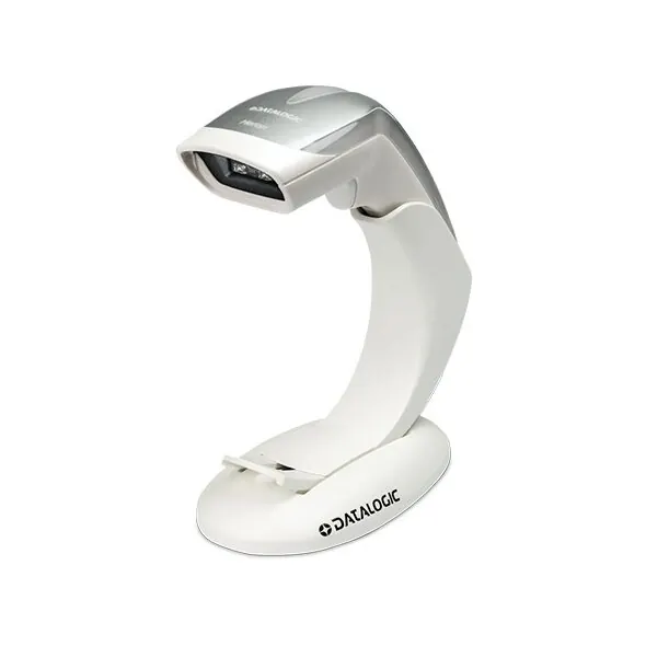 DATALOGIC Heron HD3430 - 2D-Barcodescanner mit Ständer, USB-KIT, Weiß