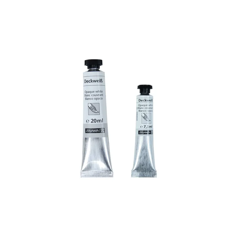 Deckweiß Brunnen 48804 - weiß Tube/20 ml