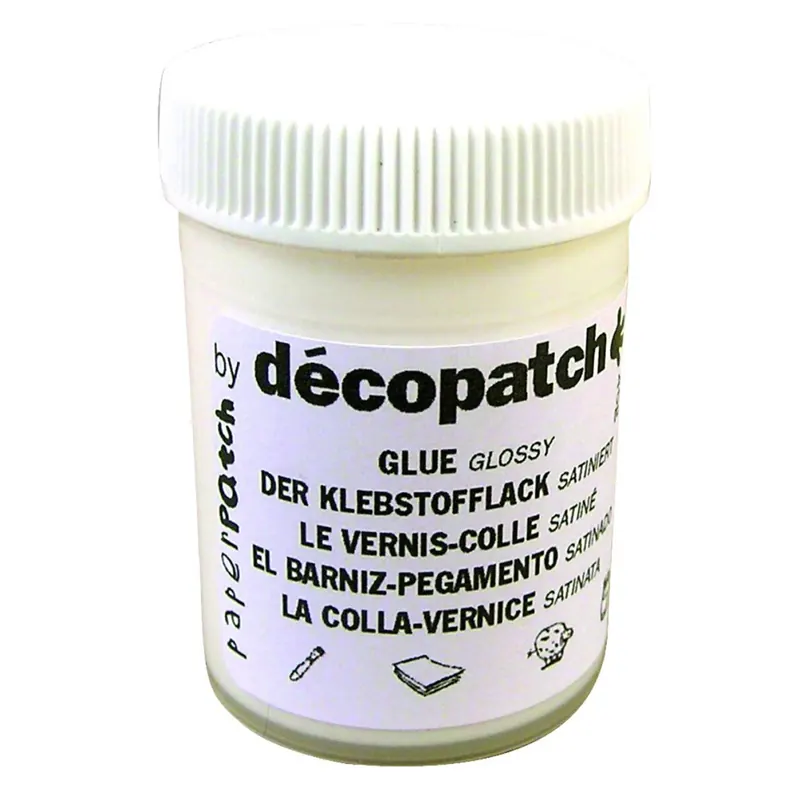 Décopatch Bastel Set Pappmaché Mini Rentier (ideal für Weihnachten u. Kinder, 19 x 13,5 x 3,5 cm) rot