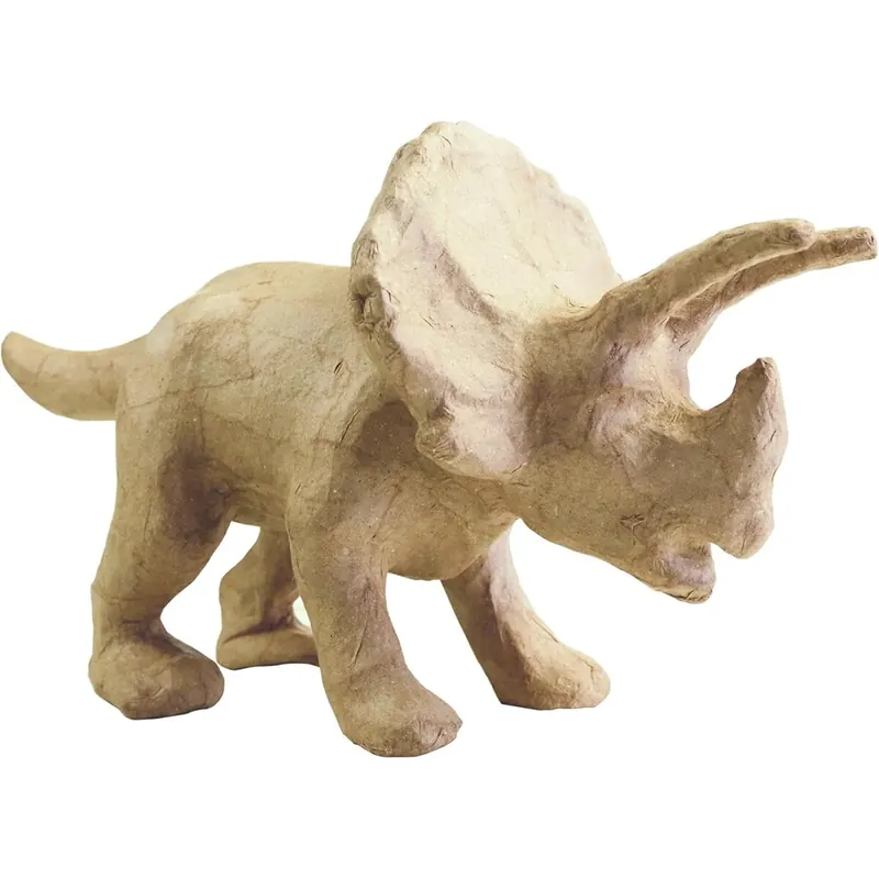 Décopatch Figur Pappmaché Triceratops S