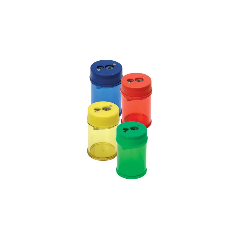 Dosenspitzer myHome & Office Hausmarke 011203-3012 - Doppelspitzer bis Ø 11 mm farbig sortiert