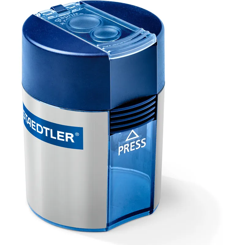 Dosenspitzer Staedtler 512001 - Doppelspitzer bis Ø 10,2 mm grau/blau