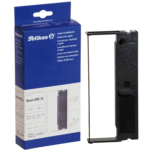 Druckerfarbband Pelikan für Epson 505297 - violett ERC35 13 mm x 8 m
